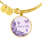 End Alz Bracelet, Alzheimer's Jewelry, Alzheimer's Disease, Alzheimers Awareness Gift, Personalized Alzheimer's Bracelet, Alzheimers Support