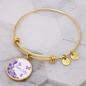 End Alz Bracelet, Alzheimer's Jewelry, Alzheimer's Disease, Alzheimers Awareness Gift, Personalized Alzheimer's Bracelet, Alzheimers Support
