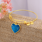 Semicolon Bracelet, Semicolon Gift, Semicolon Heart Pendant Bracelet, Suicide Awareness, Mental Health, Suicide Prevention Awareness, Semicolon Jewelry