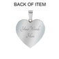 Faith, Hope, Love Heart Pendant Bracelet, Religious Jewelry, Religious Pendant - TreasureNoni