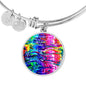 Rainbow Necklace and Bracelet-Sold Separately LGBTQ Rainbow Pride Necklace and Bracelet - TreasureNoni