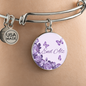 End Alz Bracelet, Alzheimer's Jewelry, Alzheimer's Disease, Alzheimers Awareness Gift, Personalized Alzheimer's Bracelet, Alzheimers Support
