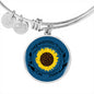 Inspirational Graphic Bracelet, Empowered Women, Sunflower Bracelet, Girl Power, Motivational Designs Girlfriend Gifts, Empowerment Gifts