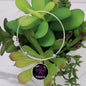 Alzheimers Awareness Bracelet, Alzheimers Support, Alzheimers Purple Ribbon, Alzheimers Support Jewelry