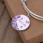End Alz Bracelet, Alzheimer's Jewelry, Alzheimer's Disease, Alzheimers Awareness Gift, Personalized Alzheimer's Bracelet, Alzheimers Support