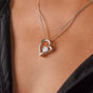Single Mom Necklace - Sentimental Gift from Son, Includes Message Card – Perfect Gift for Mom’s Birthday or Christmas