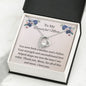 Single Mom Necklace - Sentimental Gift from Son, Includes Message Card – Perfect Gift for Mom’s Birthday or Christmas