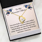 Single Mom Necklace - Sentimental Gift from Son, Includes Message Card – Perfect Gift for Mom’s Birthday or Christmas