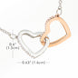 Gift For Sister, Necklace For Sister, Heart Pendant Necklace For Sister, My Sister My Friend Gift, Best Sister Gift, Jewelry For Sister