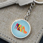 Shoe Lover Gifts, Shoe Keychain, Keychain for Shoe Lovers, Shoe Queen Keychain, Shoes Key Chains, Key Ring Shoe Lovers, Shoes Keyring