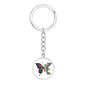 Inspirational Graphic Keychain, Empowered Women, Butterfly Keychain, Girl Power, Motivational Designs, Girlfriend Gift