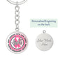 Breast Cancer Awareness Keychain, Breast Cancer Awareness, Breast Cancer Fight, Hope Breast Cancer Ribbon