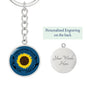 Inspirational Graphic Keychain, Empowered Women, Butterfly Keychain, Girl Power, Motivational Designs Girlfriend Gifts, Empowerment Gifts