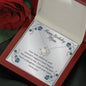 Mom Birthday Love Knot Necklace & Card - Unique Birthday Gift for Mother from Daughter -Perfect Birthday Present for Mom from Daughter