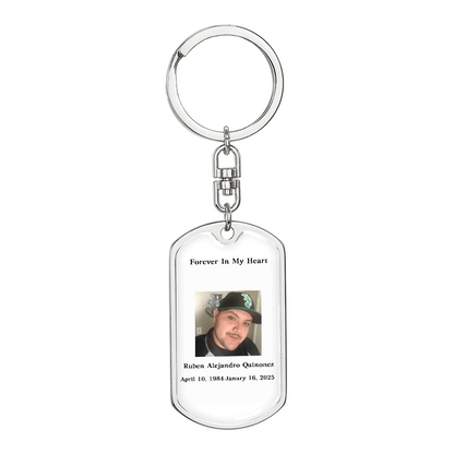Memorial Dog Tag Necklace