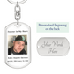 Custom Memorial Keychain, Custom Keepsake for Loss of Loved One, Customized Bereavement Gift