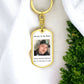 Custom Memorial Keychain, Custom Keepsake for Loss of Loved One, Customized Bereavement Gift