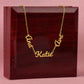 Custom Name Necklace for Mom, Grandma, Personalized Children’s Names Necklace, Stainless Steel or 18K Gold Finish, Best Friends Jewelry
