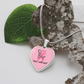 I Will Fight and I Will Win Heart Necklace – Breast Cancer Support Pendant, Pink Ribbon Fighter Survivor Jewelry Gift