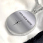 Own Your Shine Necklace, Inspirational Circle Pendant, Motivational Jewelry for Women, Confidence Gift, Empowerment Necklace