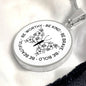 Inspirational Be Kind Be Brave Be Bold Necklace – Engravable circle pendant in 18K gold finish or stainless steel, empowering gift for her