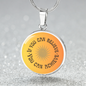 Inspirational Necklace, Positive Affirmation Pendant, Motivational Jewelry for Self-Love, Perfect Gift for Empowerment Inspirational Jewelry - Empowering 'Dream It, Wish It, Do It' Pendant - Perfect for Motivating Her - Unique Graduation Gift