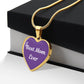 Best Mom Ever Heart Pendant Necklace