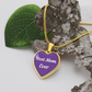 Best Mom Ever Heart Pendant Necklace