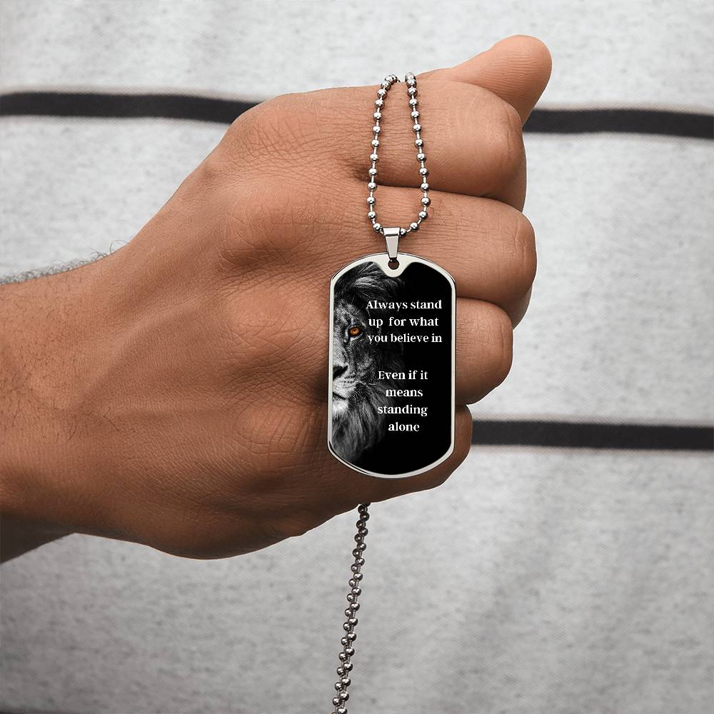 Inspirational Lion Necklace