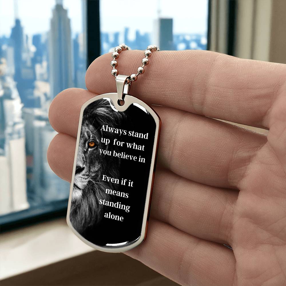 Inspirational Lion Necklace