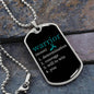 Ovarian Cancer Warrior Necklace, Ovarian Cancer Gift for Survivors and Fighters, Loved One Battling Cancer, Pendant for Strength and Hope