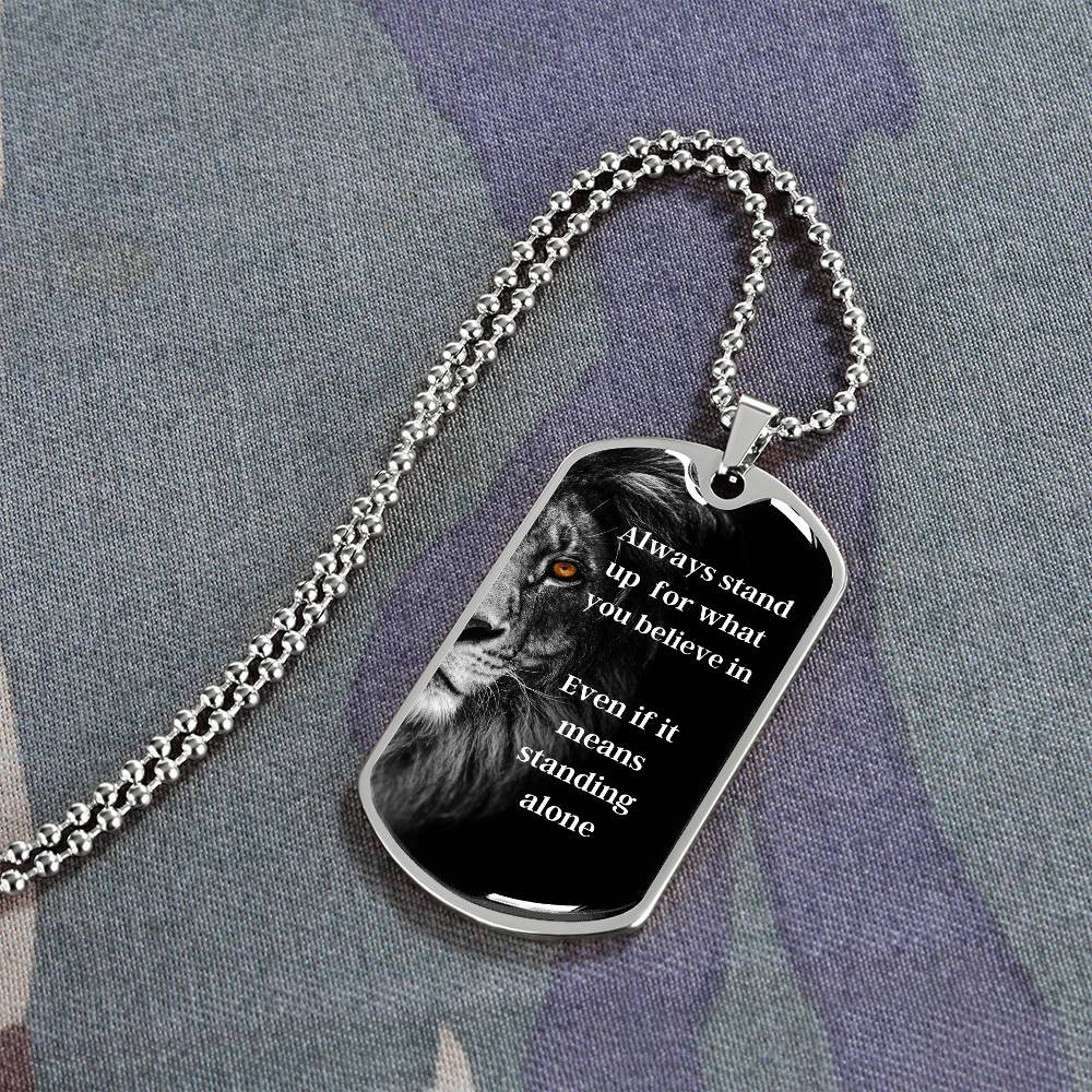 Inspirational Lion Necklace