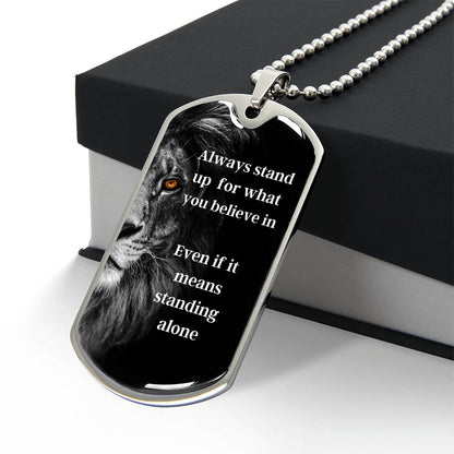 Inspirational Lion Necklace