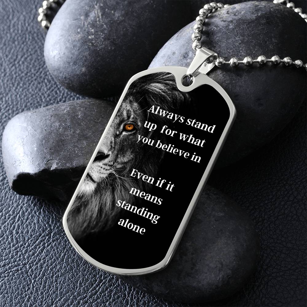 Inspirational Lion Necklace