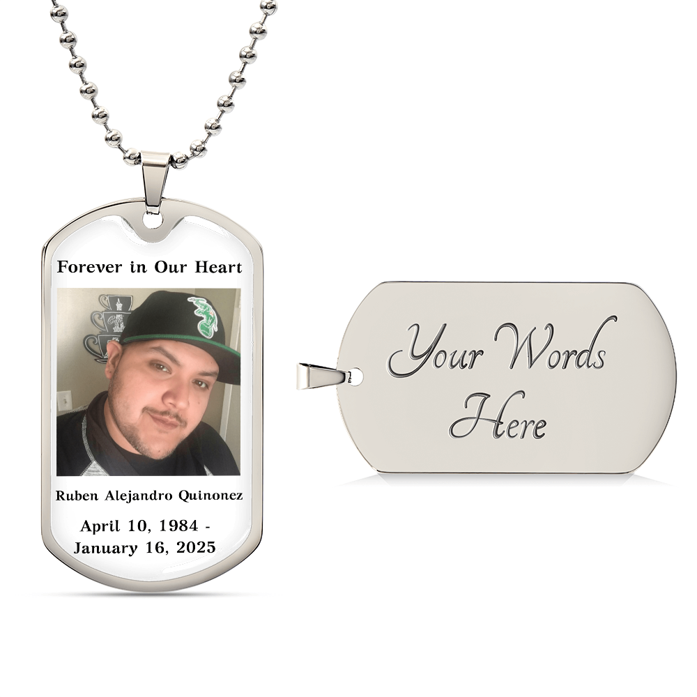 Custom Memorial Necklace