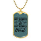 . Gift for Dad - Heartfelt Dad & Daughter Dog Tag Necklace, Stainless Steel Sentimental Jewelry, Unique Gift for Dad