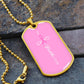Breast Cancer Support Necklace, Faith Pink Ribbon Jewelry, Breast Cancer Survivor Gift, Cancer Fighter Encouragement Gift Option to Engrave
