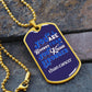 Inspirational Colon Cancer Fighter Necklace, Courageous Colorectal Warrior Necklace, Empowering Colon Cancer Warrior Jewelry, Heartfelt Gift