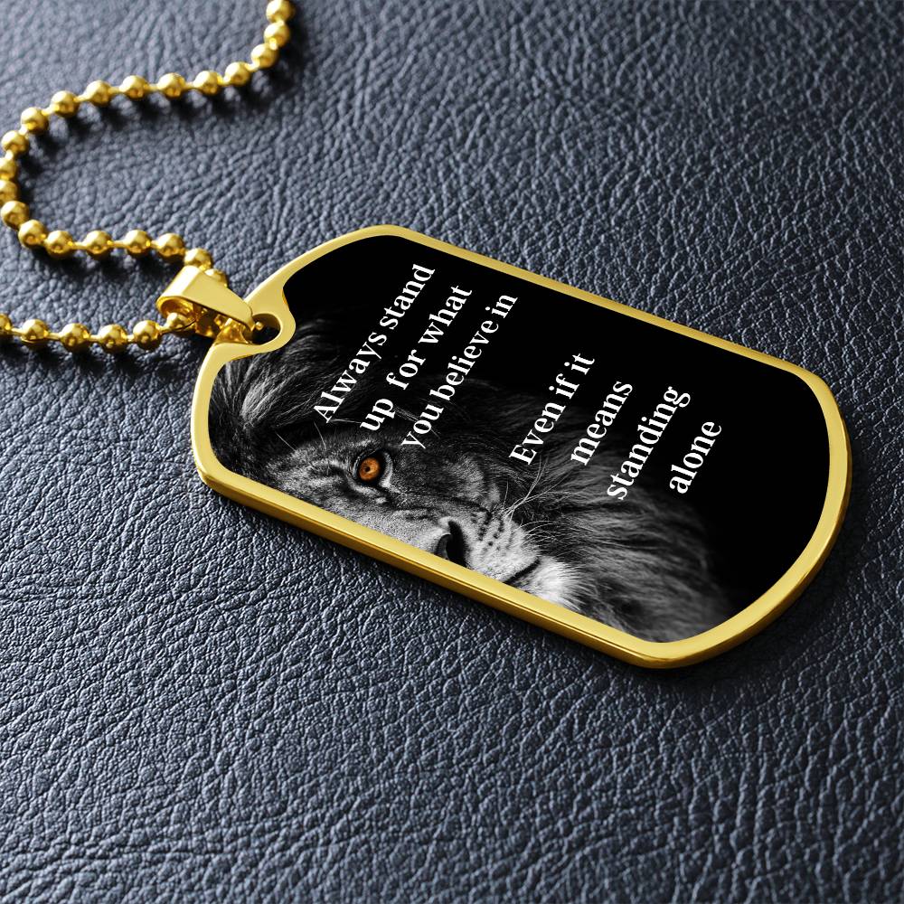Inspirational Lion Necklace