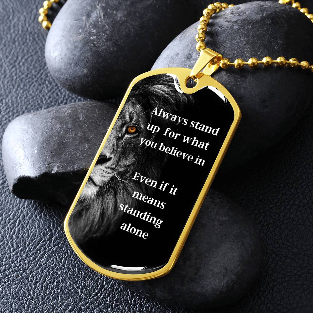Inspirational Lion Necklace
