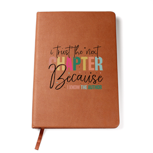 . I Trust The Next Chapter Journal, Inspirational Notebook for Writing and Reflection, Motivational Gift for Writers