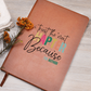 . I Trust The Next Chapter Journal, Inspirational Notebook for Writing and Reflection, Motivational Gift for Writers