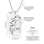 Horse necklace, Personalized horse jewelry, Horse lover gift, Equestrian jewelry, Horse Mom Necklace,