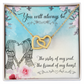 Gift for Sister to Show Love and Appreciation, Heart Necklace with Message Card, Thoughtful Birthday Gift for Your Sister, Sister Gift Bundle: Beautiful Necklace with a Loving Card