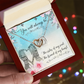Gift for Sister to Show Love and Appreciation, Heart Necklace with Message Card, Thoughtful Birthday Gift for Your Sister, Sister Gift Bundle: Beautiful Necklace with a Loving Card