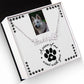 Pet Loss Necklace - Custom Pet Condolence Keepsake, Heartfelt Memorial Tribute Gift for a Beloved Pet's Passing, Sympathy Gift for Pet Owners