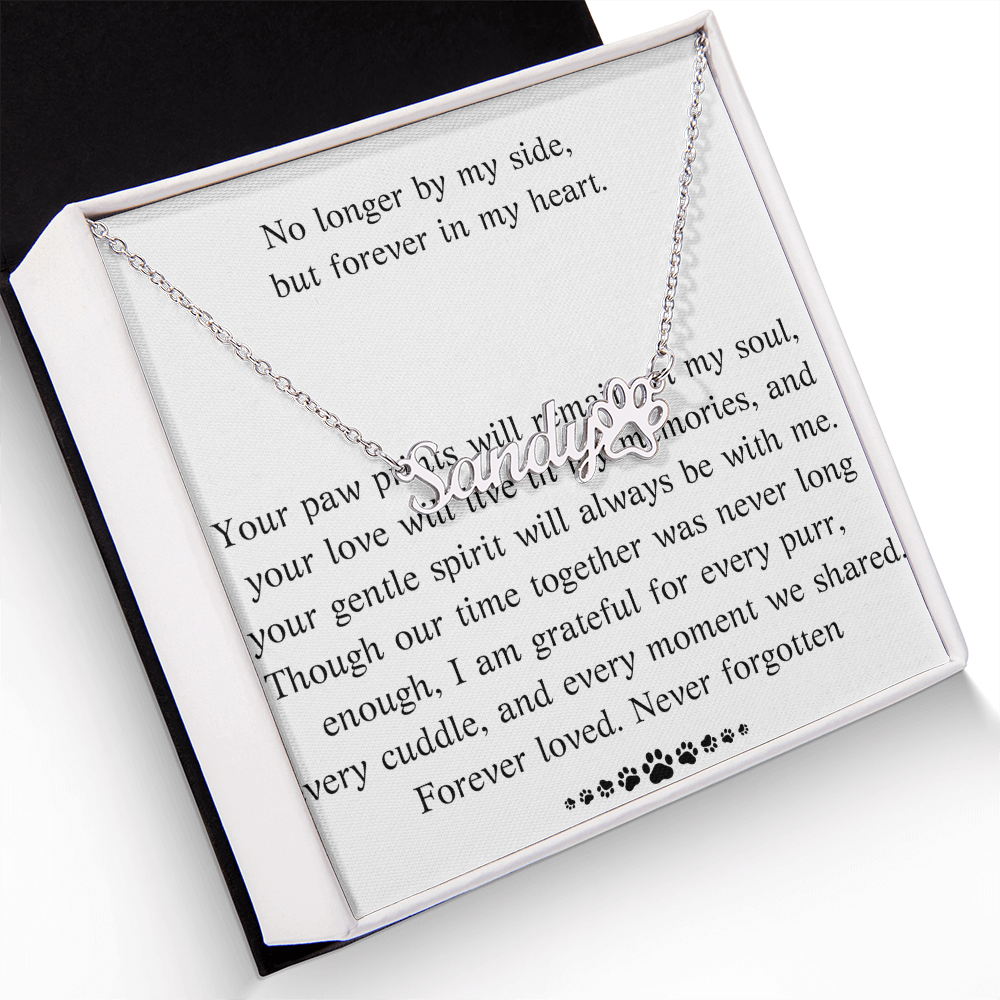 Custom Pet Memorial Necklace