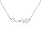 Personalized Cat Memorial Necklace, Custom Pet Loss Gift, Cat Remembrance Jewelry, Engraved Cat Name Necklace, Sympathy Gift for Cat Lover