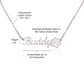 Personalized Cat Memorial Necklace, Custom Pet Loss Gift, Cat Remembrance Jewelry, Engraved Cat Name Necklace, Sympathy Gift for Cat Lover