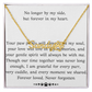 Custom Pet Memorial Necklace